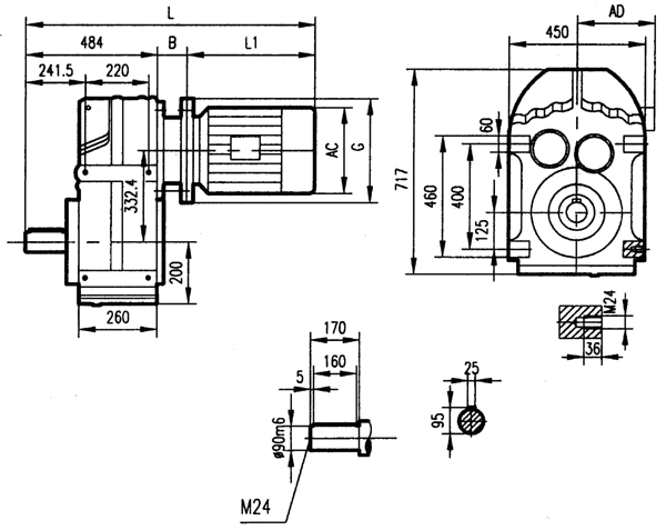 GF107安装结构尺寸